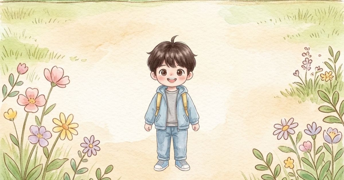 남자아이 그림, 맨투맨 + 가벼운 겉옷