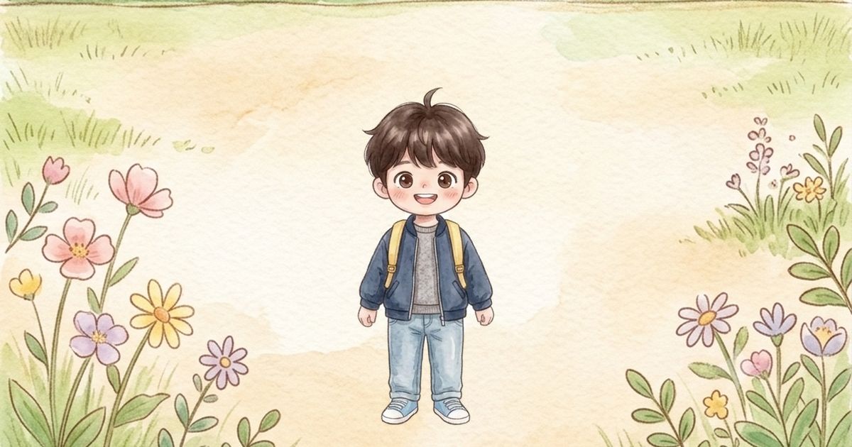 남자아이 그림, 맨투맨 + 점퍼